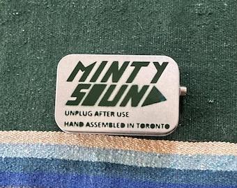MINTY SOUND Mini Amplificador de Guitarra – Microamplificador hecho a mano para guitarra eléctrica