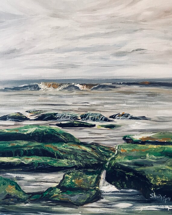 Secret Spot, Fine Surf Art by Sheila Faye