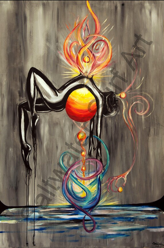 Enlightened Art, Large 8'x4' Yoga Art