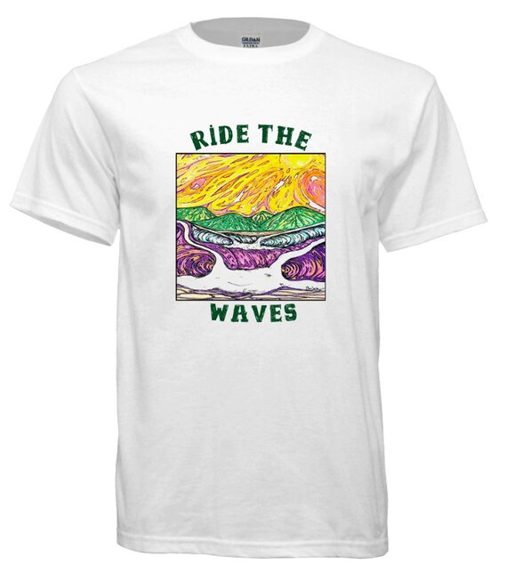 Ride the Waves, Surfing t-shirt