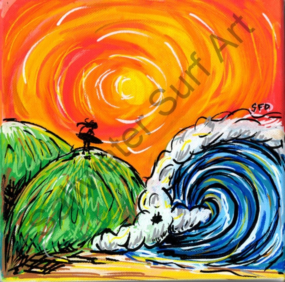 New Zealand Paradise Art Print 8x8 on fine art paper