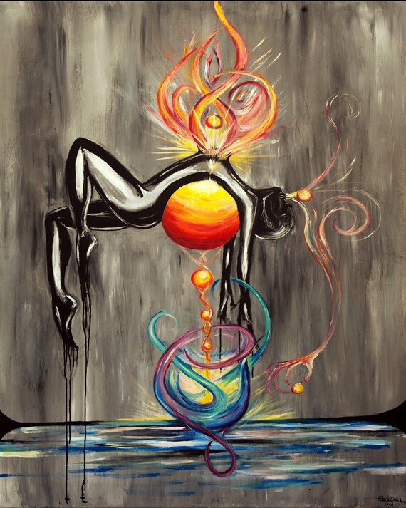 Enlightened, Fine Figure Art by Sheila Faye