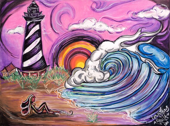 Cape Hatteras print 11x14