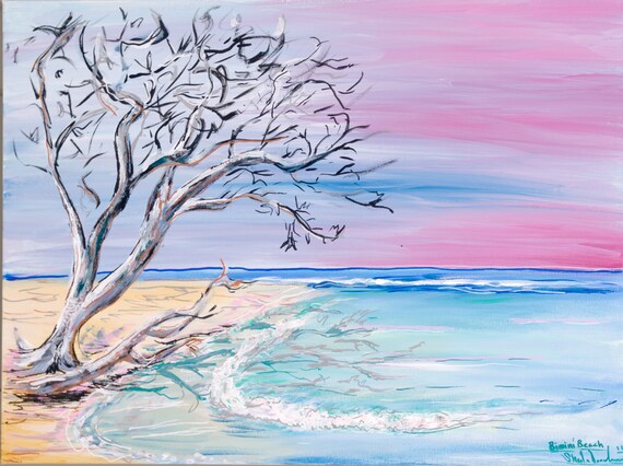 Honeymoon Harbor, Fine Surf Art by Sheila Faye