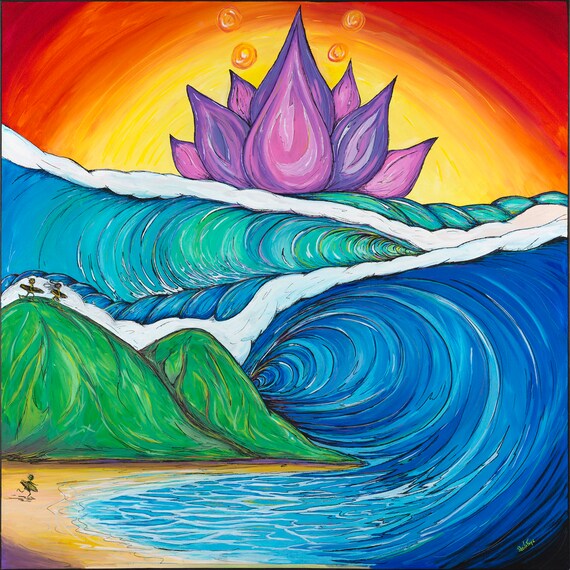 Tulin, Fine Surf Art by Sheila Faye