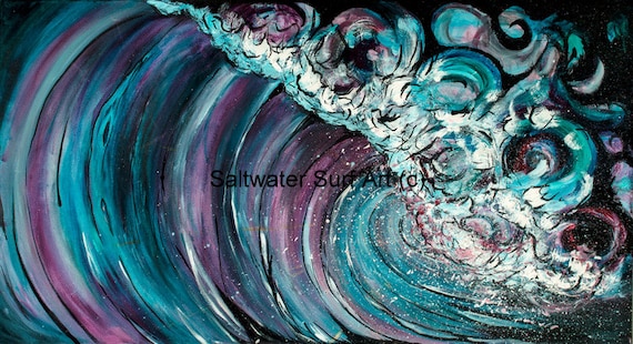 Turbulence, 24x48 Giclee Canvas Print