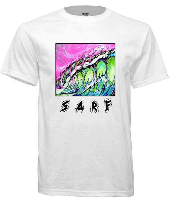 Sarf, Fierce, Surfing t-shirt