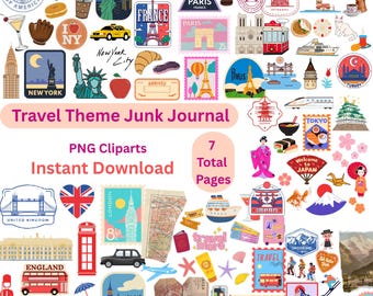 Vintage Ephemera Collage Sheets - Printable