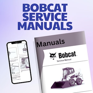 Bobcat S750 Skid Steer Service Manual PDF | Repair & Operator Catalog | Skid Steer Loader Workshop Guide| Instant Digital Download
