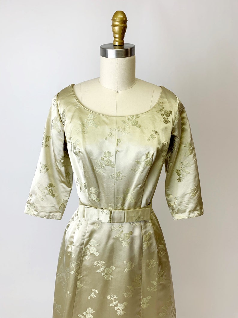 1950s Dynasty Hong Kong Silk Party Dress | Etsy