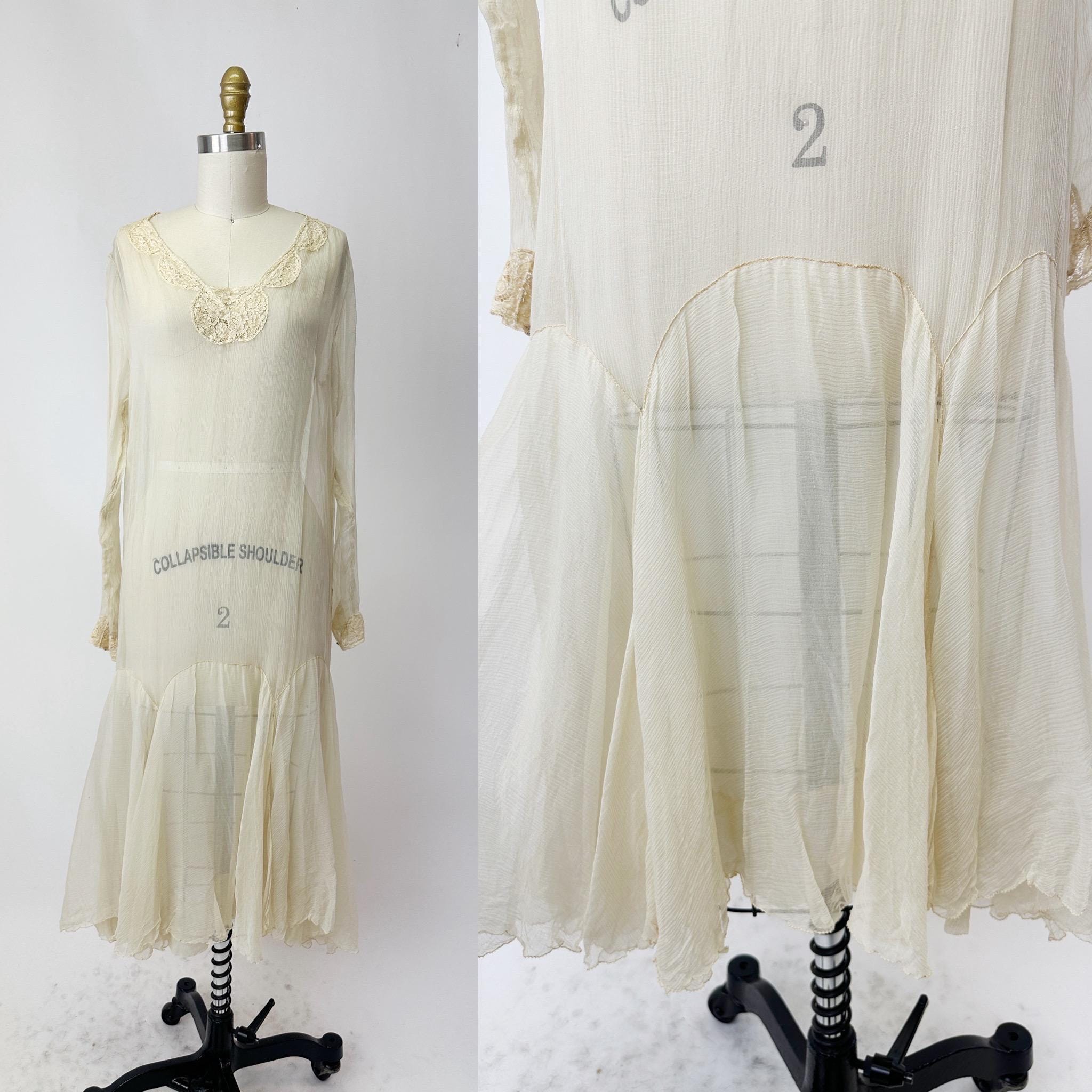 1920s Dress Long Sleeve