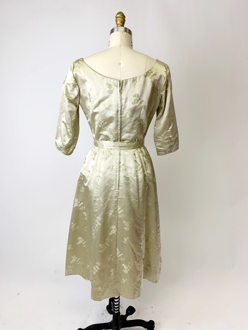 1950s Dynasty Hong Kong Silk Party Dress Etsy