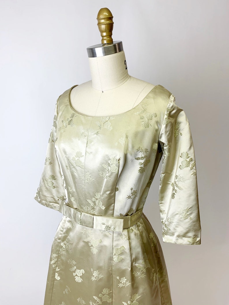 1950s Dynasty Hong Kong Silk Party Dress Etsy