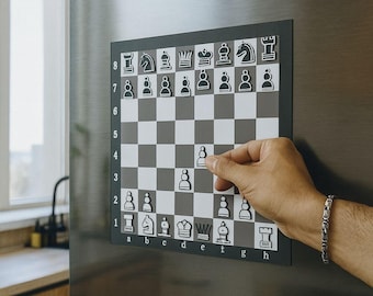 Juego de ajedrez magnético para nevera: Diversión educativa para toda la familia