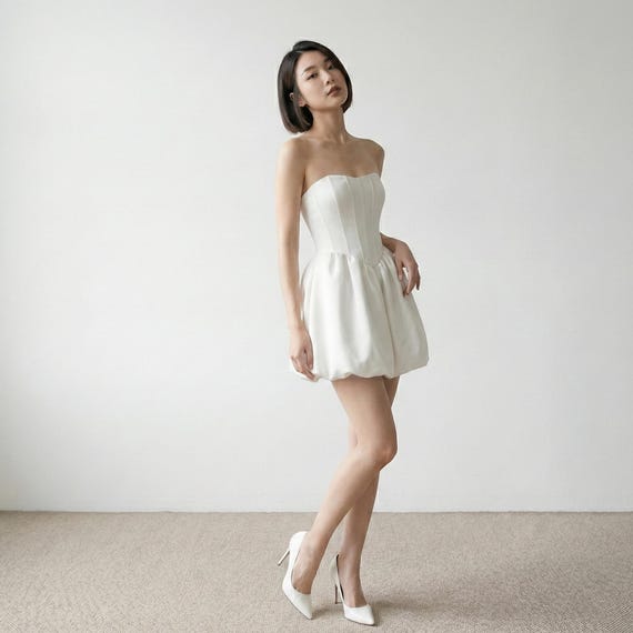 knee length dresses for ladies Lauren Elaine Odette