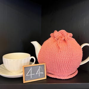 warm hand knitted original teapot cozy