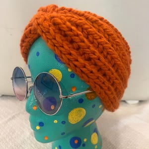 toasty winter ear warmer, knitted headband