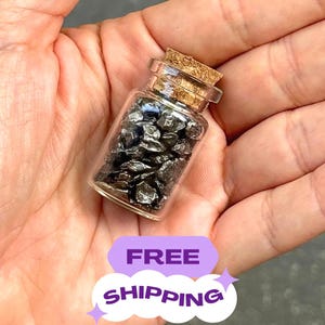 Authentic Campo del Cielo Meteorite Bottle