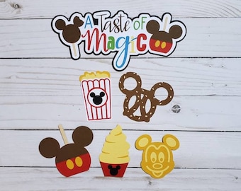 A Taste of Magic Disney Snacks Die Cuts