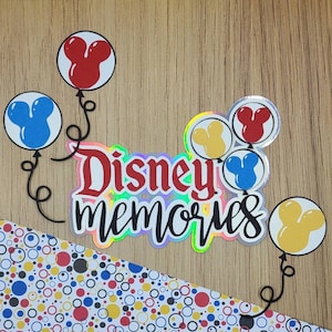 Disney Memories Die Cuts