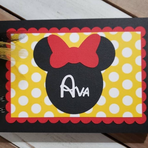 Personalized Disney Autograph Book - Etsy