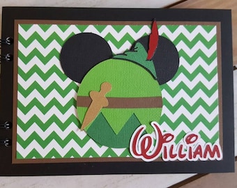 Personalized Disney Autograph Book Inspired by Peter Pan