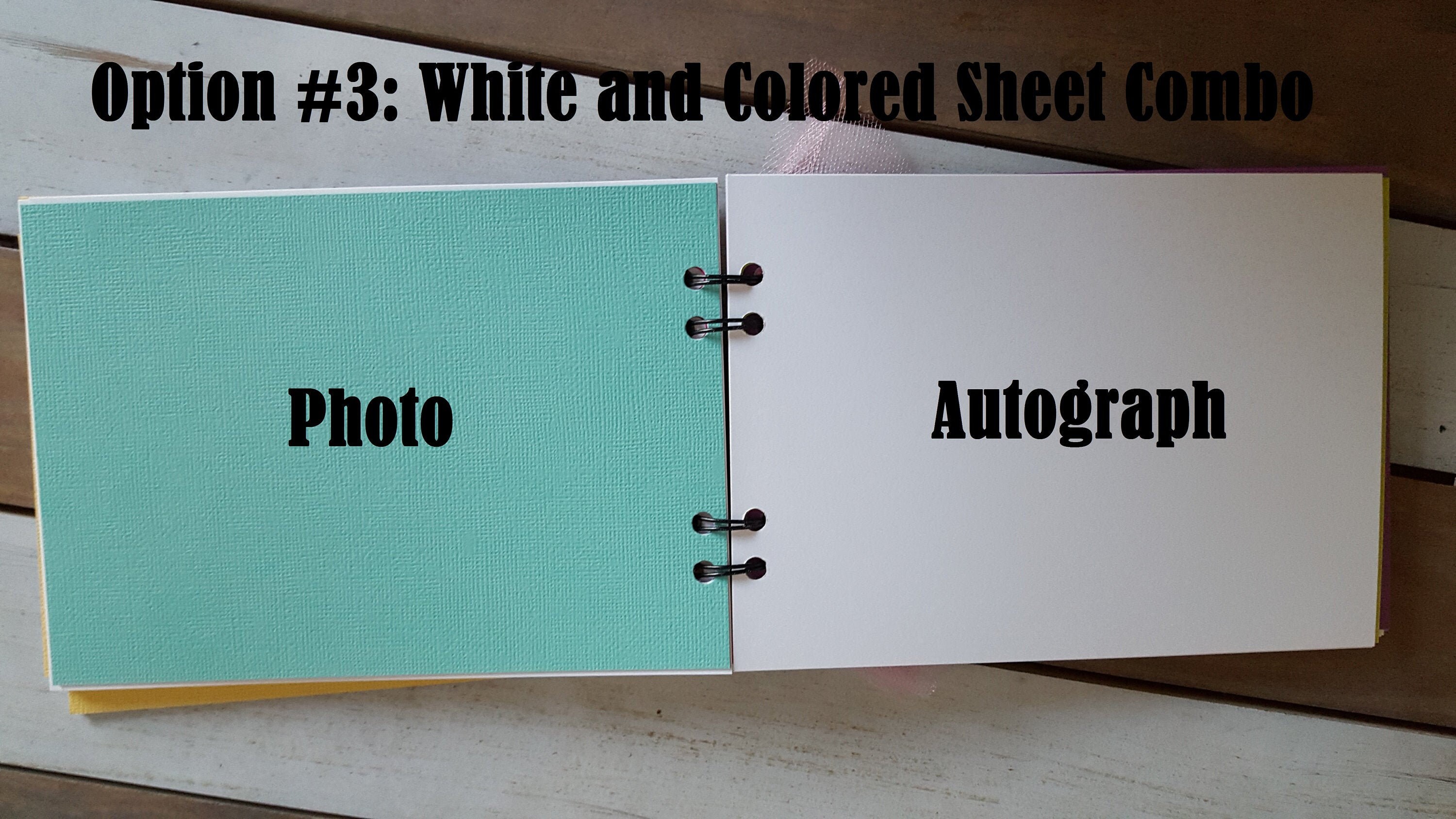 UPGRADE My Book to Option #3 Combination Pages