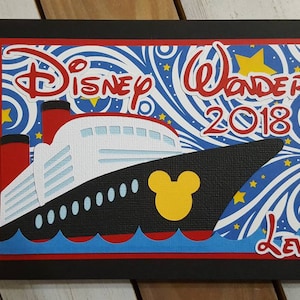 Personalized Disney Cruise Autograph Book