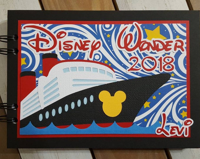 Personalized Disney Cruise Autograph Book Etsy
