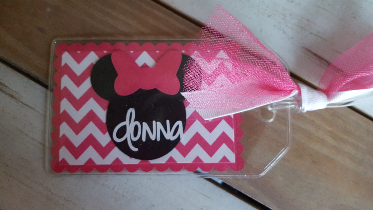 Personalized Disney Luggage Tag Etsy