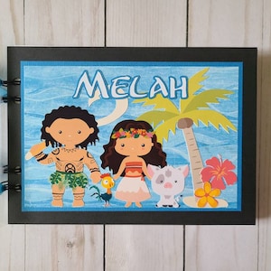 Personalized Disney Autograph Book Inspired by Moana