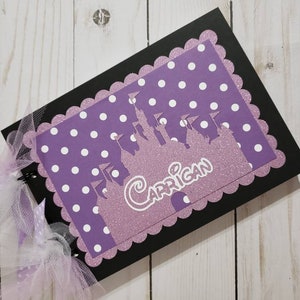 Personalized Disney Autograph Book