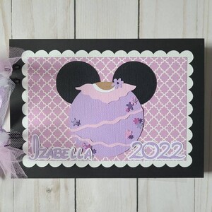 Personalized Disney Autograph Book Inspired by Isabela