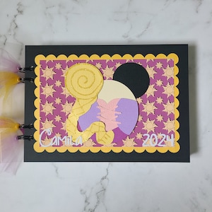Personalized Disney Autograph Book Inspired by Rapunzel
