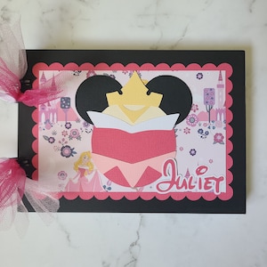 NEW Personalized Disney Autograph Book Inspired by Sleeping Beauty