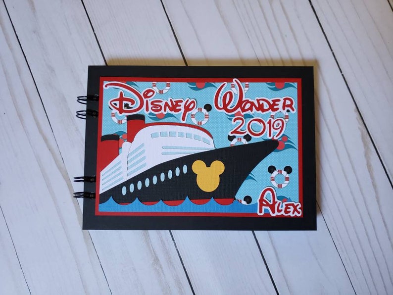 NEW Personalized Disney Cruise Autograph Book Etsy