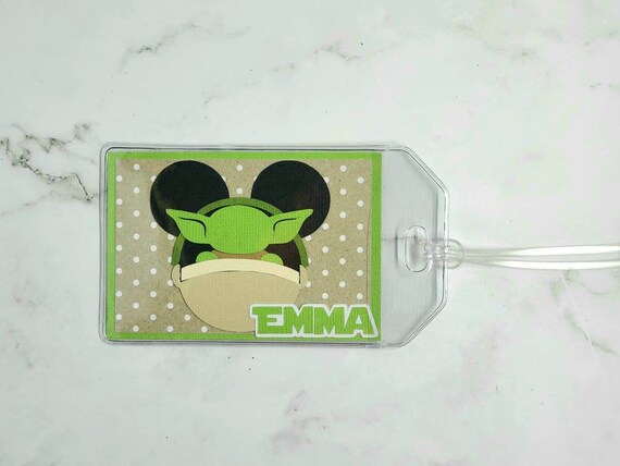 Personalized Disney Luggage Tag 