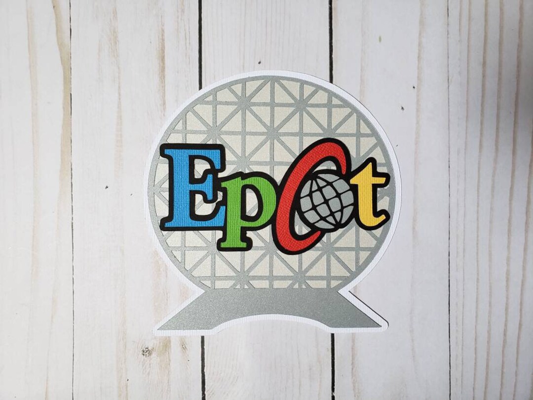 Epcot Title Die Cut - Etsy
