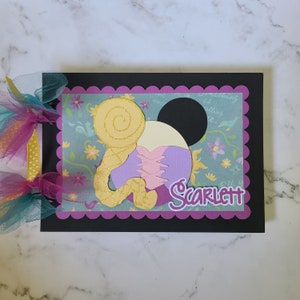NEW Personalized Disney Autograph Book Inspired by Rapunzel
