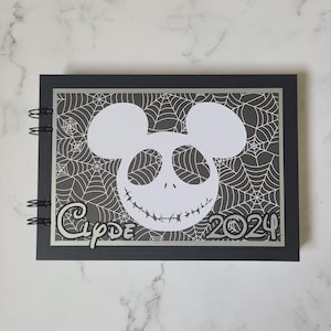 Disney Autograph Book Inspired by Jack Skellington