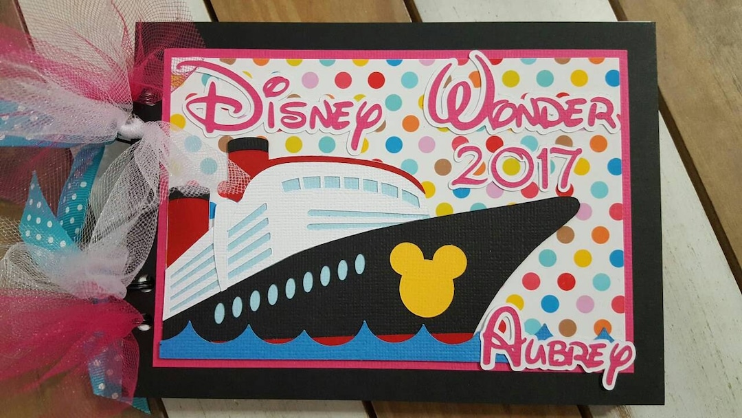 Personalized Disney Cruise Autograph Book Etsy