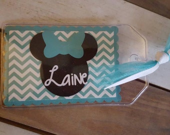 Personalized Disney Luggage Tag