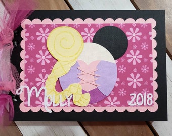 Personalized Disney Autograph Book Inspired by Rapunzel