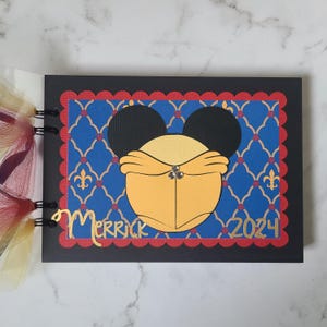 Personalized Disney Autograph Book Inspired by Belle