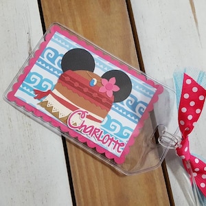 Personalized Disney Luggage Tag Inspired by Moana