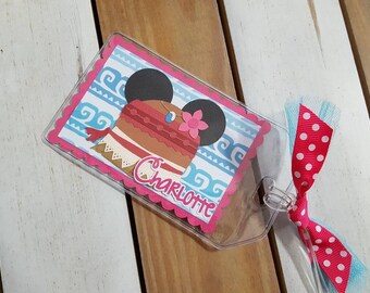 Personalized Disney Luggage Tag Inspired by Moana