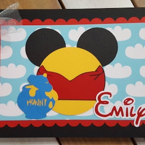 Personalized Disney Autograph Book Inspired by Pooh