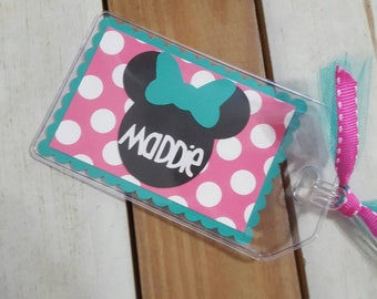 Personalized Disney Luggage Tag