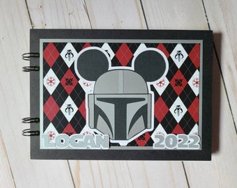 Personalized Disney Autograph Book Inspired by the Mandalorian