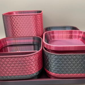 Modulaire kaptafelorganizer – stapelbare make-up- en opbergset